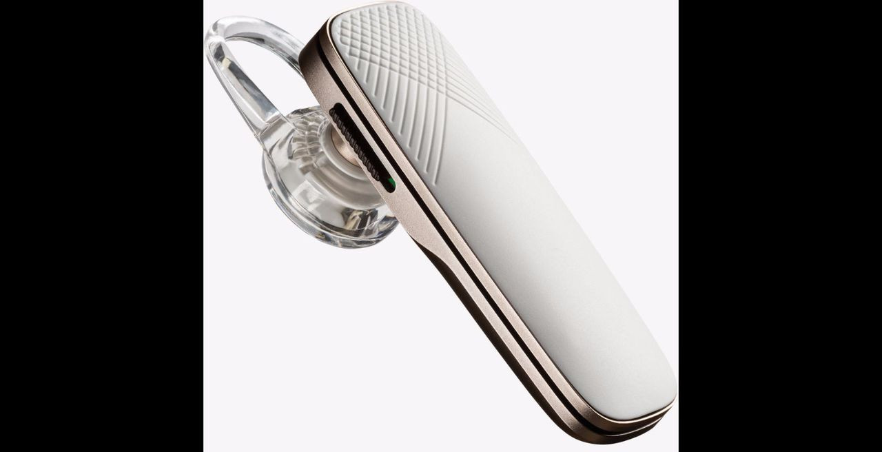 White Plantronics Explorer 500 Bluetooth Headset Wireless