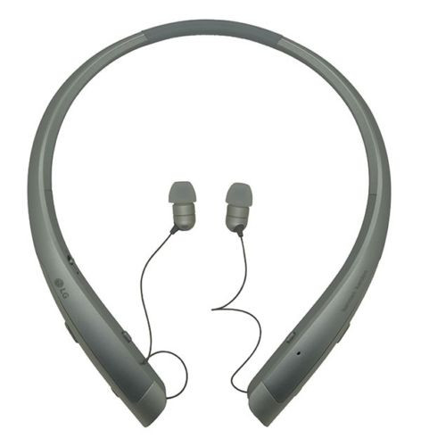 Silver LG Tone Platinum HBS-1100 Bluetooth Headset Harman Kardon